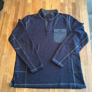 REI quarter snap up sweater fleece, size L